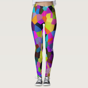 Confetti Jewel Tones Leggings