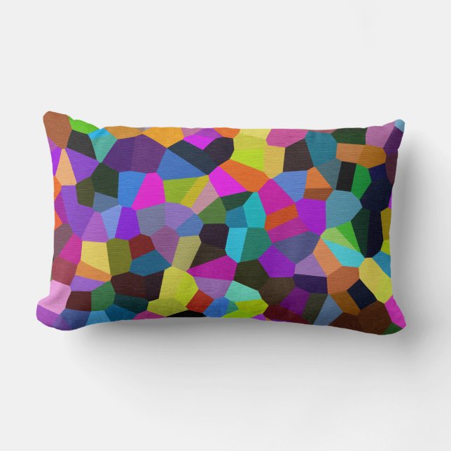 Confetti Jewel Tones Lumbarkudde (Framsida)