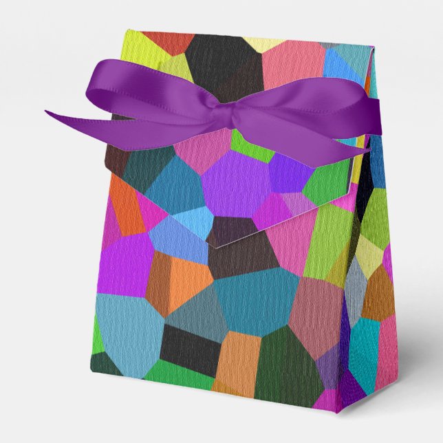 Confetti Jewel Tones Presentaskar (Framsidan Sidan)