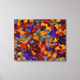 Confetti Nightmare Canvastryck