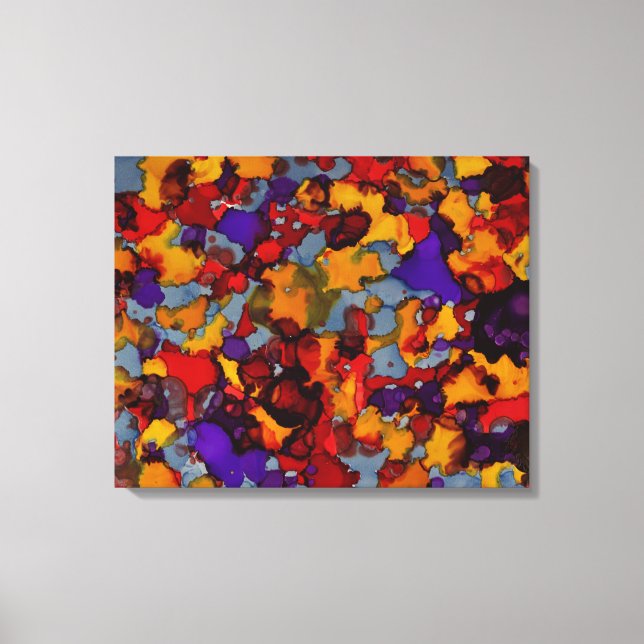 Confetti Nightmare Canvastryck (Framsida)