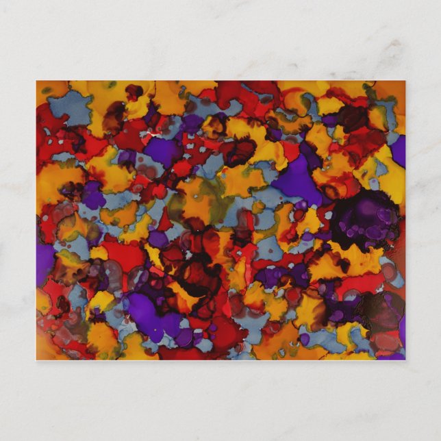 Confetti Nightmare Vykort (Framsida)