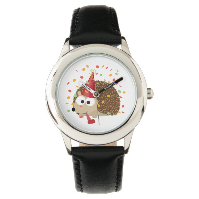 Confetti Party Hedgehog Armbandsur (Framsida)