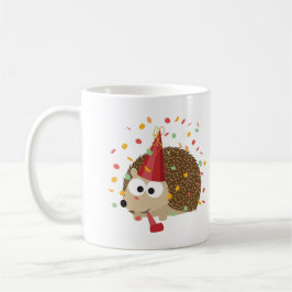 Confetti Party Hedgehog Kaffemugg