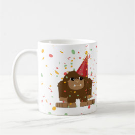 Confetti Party Sasquatch Bigfoot Kaffemugg