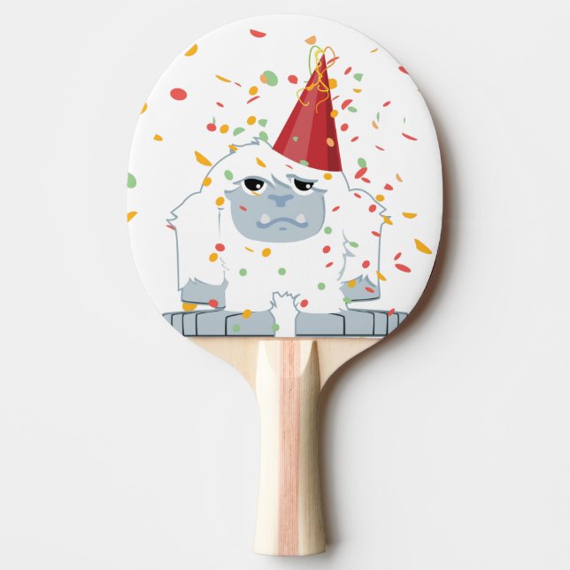 Confetti Party Yeti Pingisracket (Framsidan)