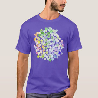 Confetti Plaids Party Rainbow Cottagecore T Shirt