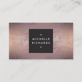 Confetti Rain Mönster Modern Visitkort