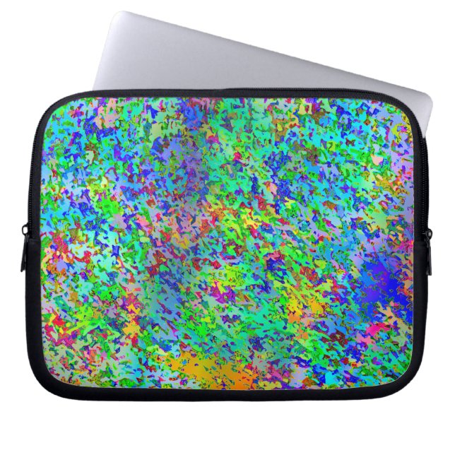 Confetti Storm Laptop Sleeve (Framsidan)