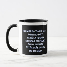CONFIA EN TI REGALO PERSONALIZADO PARA (NOMBRE) MUGG