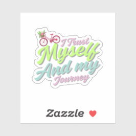 confidence and empowerment Sticker Klistermärken