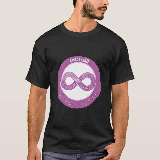 Confidence isn't significance t shirt (Framsida)