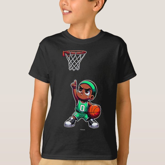 Confident And Motivated Little Jayson  T Shirt (Framsida)