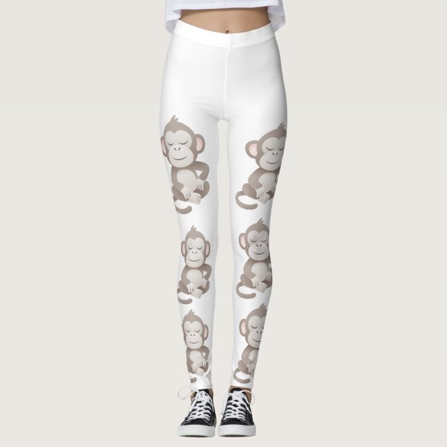Confident Monkey – Everyday Comfort Leggings (Framsida)