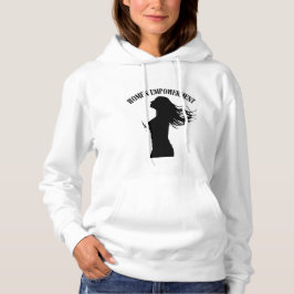 Confident Woman Silhouette Empowerment Hoodie T Shirt