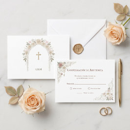 Confirmación de Asistencia Catolica RSVP Christian OSA Kort