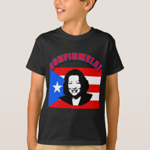 CONFIRMELA lurar Bandera de Puerto Rico Tröja