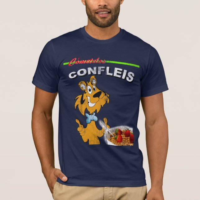 Confleis Bedröva-Look Tee (Framsida)