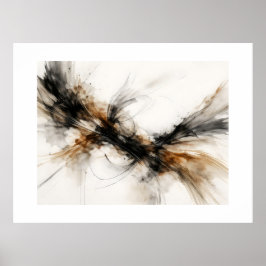 Confluence i Umber — inramad utgåva Poster