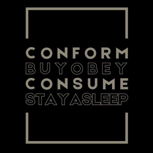 Conform (De Live) T-Shirt (Skapare uppladdad)