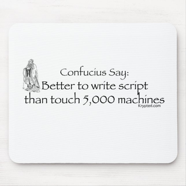 Confucious Musmatta (Framsidan)