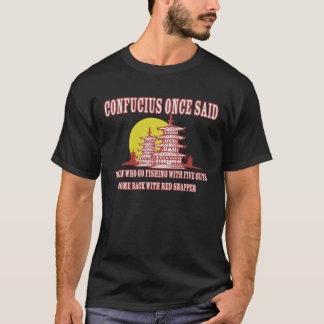 CONFUCIUS FISK TEE SHIRT