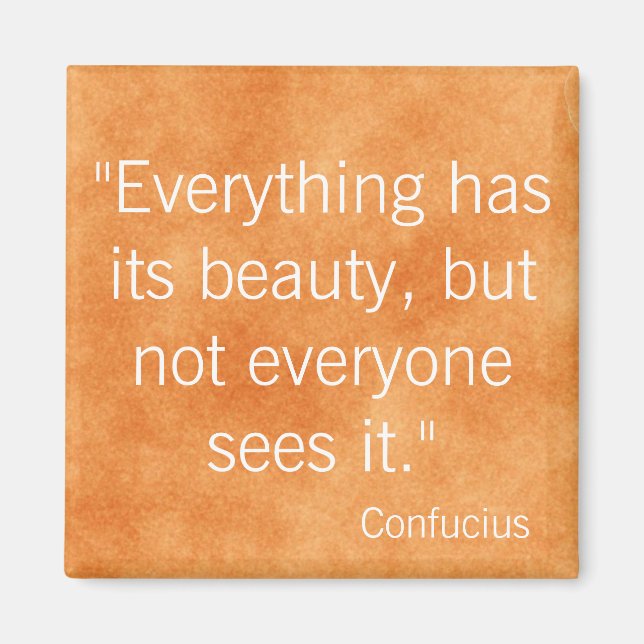 Confucius Magnet (Framsidan)