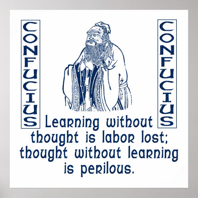 Confucius Poster (Framsidan)