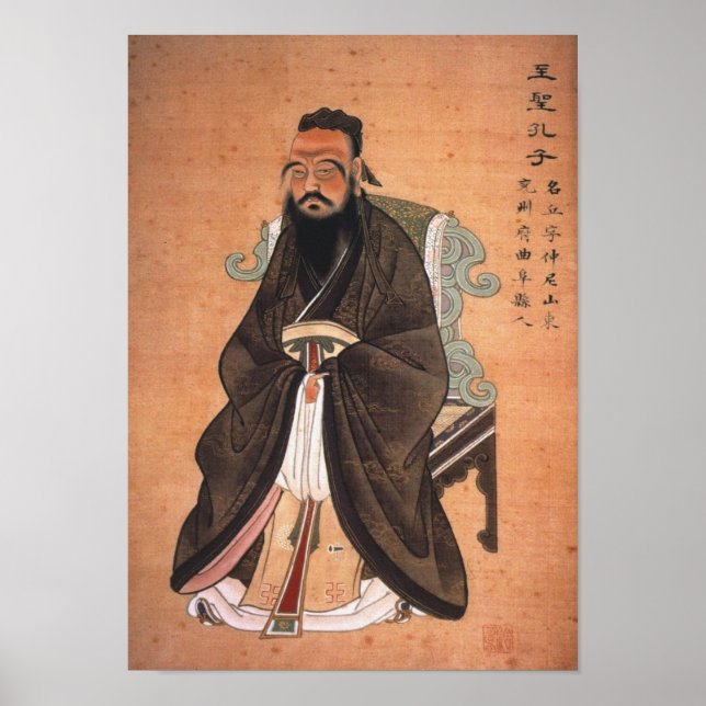 Confucius Poster (Framsidan)