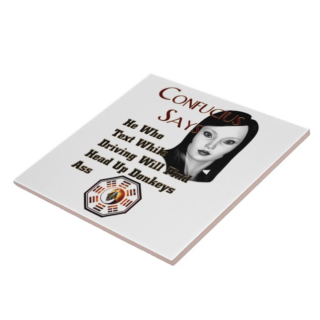 Confucius Says Kakelplatta (Sidan)