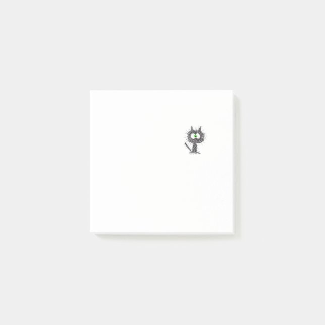 Confused Cat  Post-it Block (Framsida)