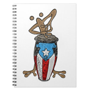 Conga Coqui Taino Anteckningsbok