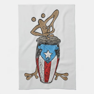 Conga Coqui Taino Kökshandduk
