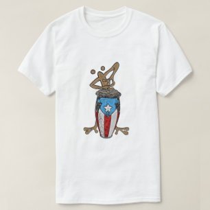 Conga Coqui Taino T Shirt