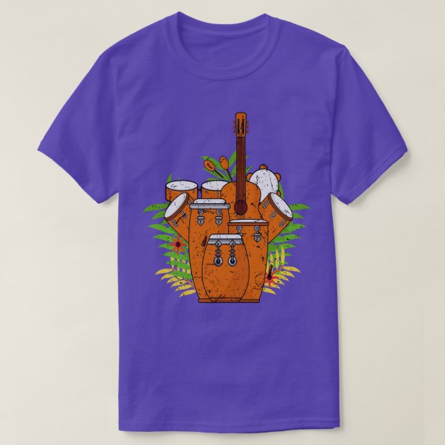 Conga Drum T Shirt (Design framsida)