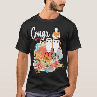 Conga drum t-shirt Cuba Music tumbadora Drummer gi
