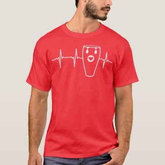 Conga Heartslag ECG Gift T Shirt
