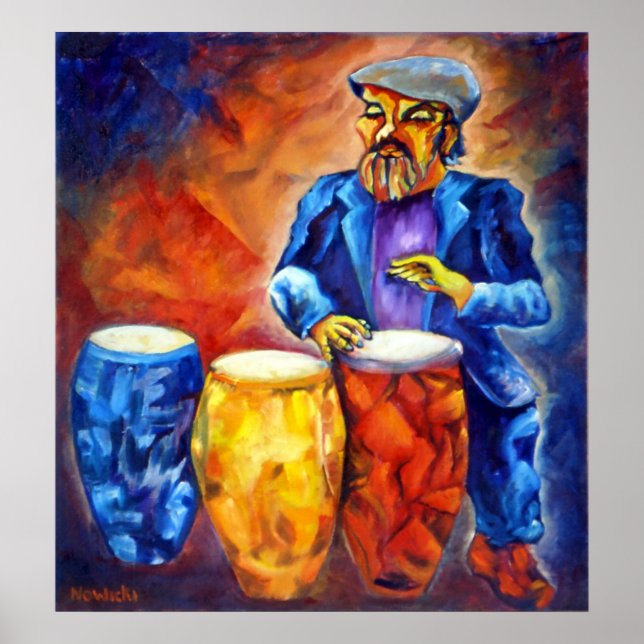 CONGA MAN POSTER (Framsidan)