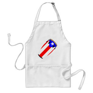 Congaflagga Puerto Rico Förkläde