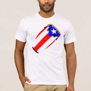 Congaflagga Puerto Rico T-shirt