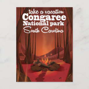 Congaree National Park-resoraposter Vykort