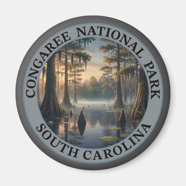 Congaree National Park South Carolina Magnet (Framsidan)