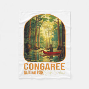 Congaree National Park South Carolina Vandring Fleecefilt