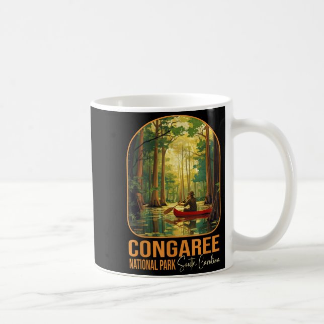 Congaree National Park South Carolina Vandring Kaffemugg (Höger)