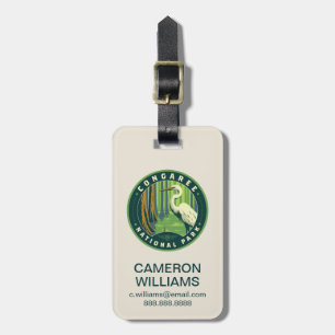 Congaree nationalpark bagagebricka