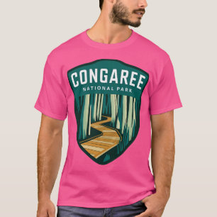 Congaree nationalpark Boardpromene Äventyr T Shirt