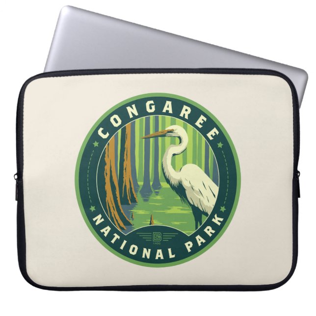 Congaree nationalpark laptop fodral (Framsidan)
