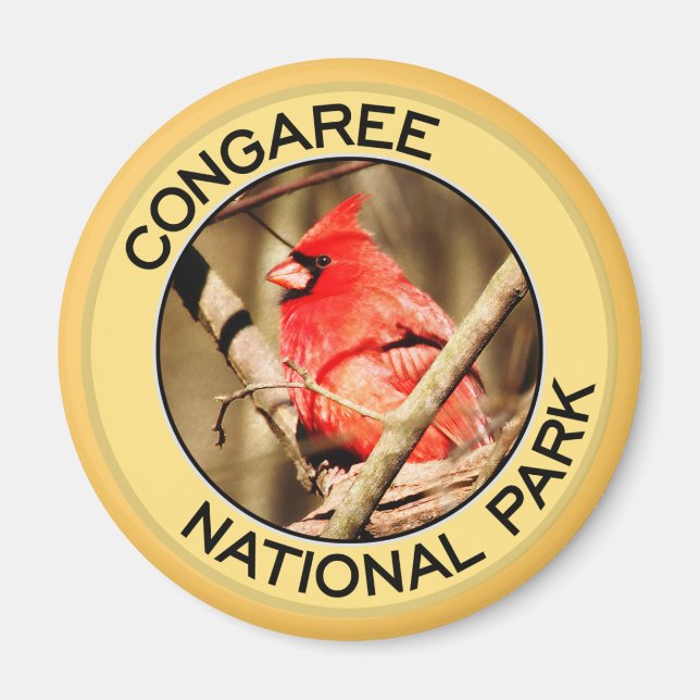 Congaree nationalpark magnet (Framsidan)