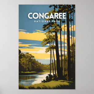 Congaree nationalpark poster