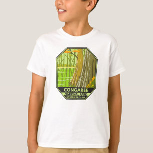 Congaree nationalpark South Carolina Retro T Shirt